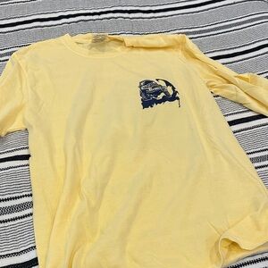 Comfort Colors Soft Yellow Long Sleeve Tee